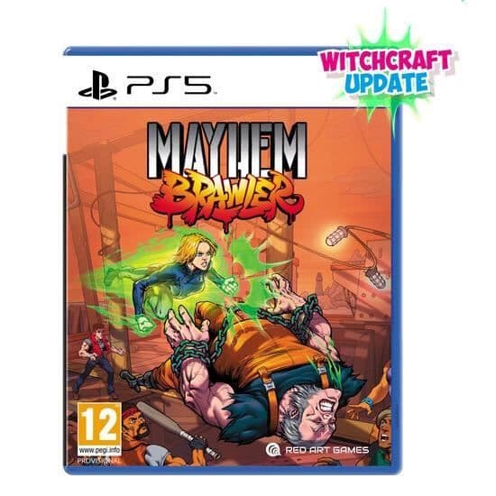 Combat - Mayhem Brawler - PS5 - Boxed - Witchcraft Update - 90s Arcade