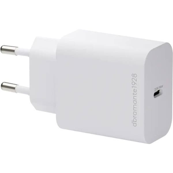 Laddare - Dbramante1928 väggadapter usb-c 20w vit