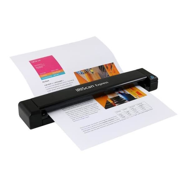 IRIS IRISCan Express 4 bärbar skanner - USB - 8PPM Simplex - Visitkortsformat - Upplösning 300 dpi