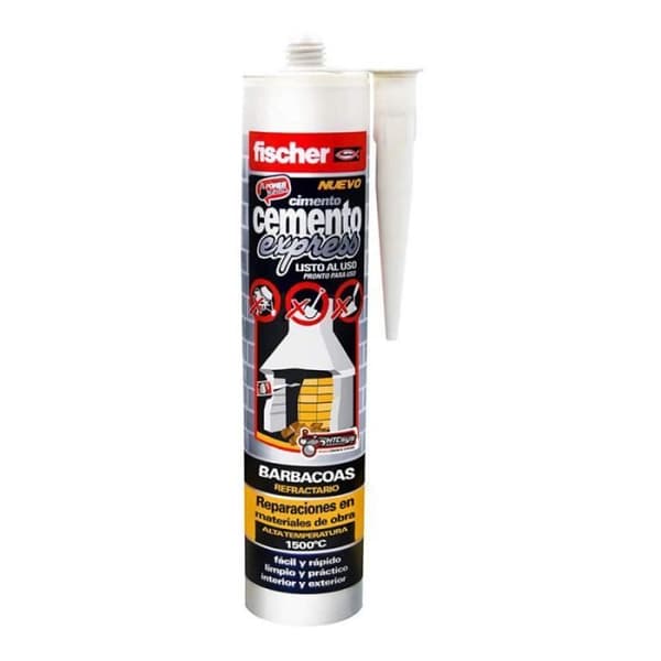 Grillgrå expresscement - 300 ml 514853 fischer