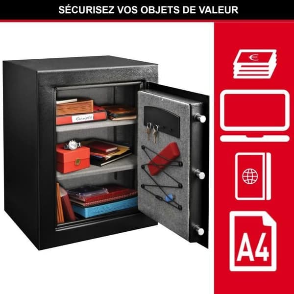 Högsäkerhet Elektronisk Kombinationssafe XL 119 Liter - Master Lock T8-331ML
