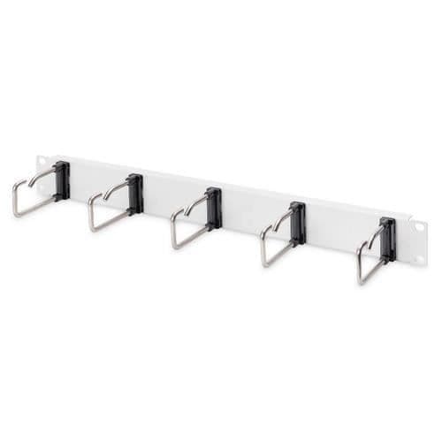 Kabelhanteringspanel - DIGITUS - DN-97666 - 5 stålstöd - Grå - 482,6 mm
