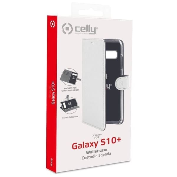 Celly-Wally Coque Galaxy S10+ Vit
