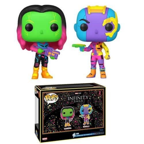 Gamora & Nebula Black Light USA exklusiv pop! 2pk