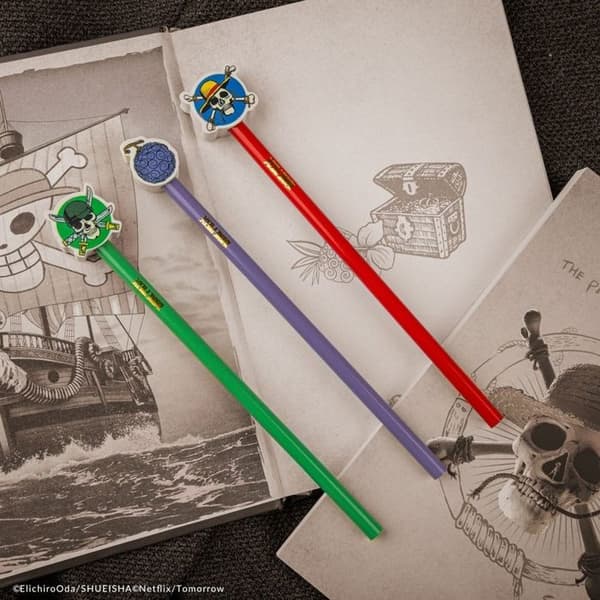 Cinereplicas - One Piece - Blyertspenna med sudd Luffy