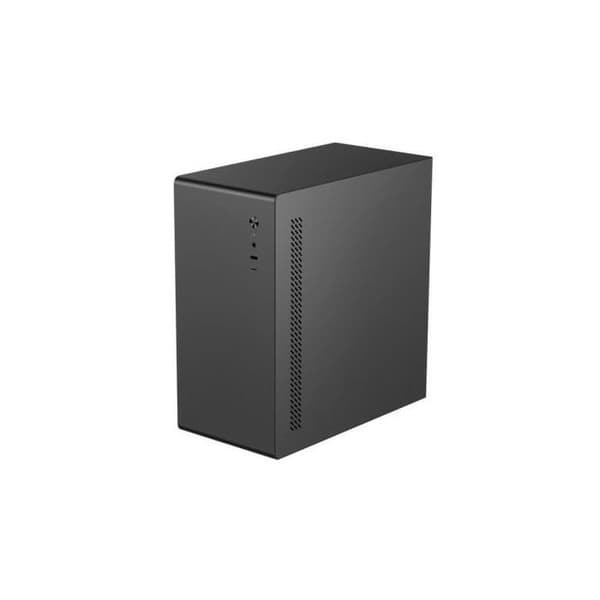 CoolBox M640C FullMetal Svart Micro ATX PC Chassi USB-C 3.2 Gen1