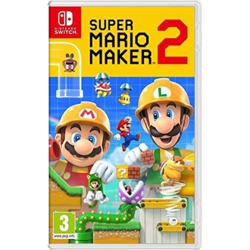 Plattformsspel - NINTENDO - Super Mario Maker 2 - Multiplayer upp till 4 spelare - PEGI 3+ - Switch