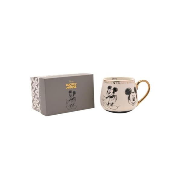Mugg - DISNEY - Musse Pigg - 300 ml - Grå - Samlarobjekt premium
