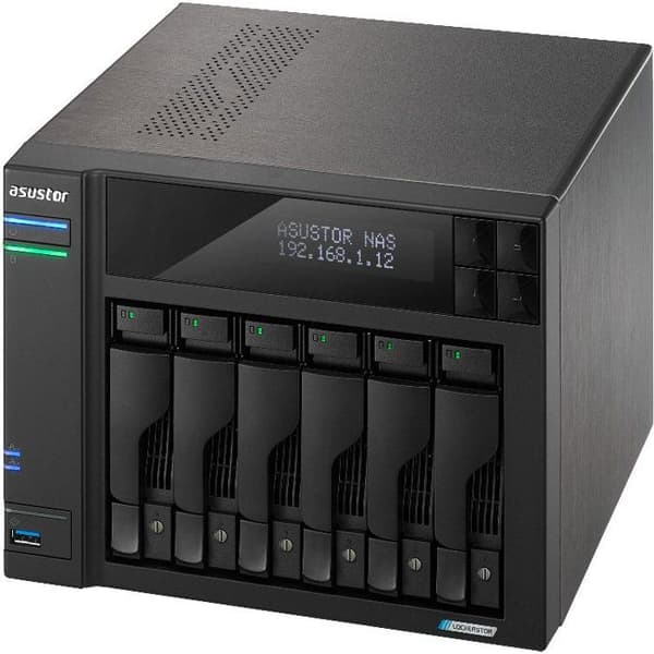 NAS-server - ASUSTOR - Lockerstor 2 Gen2 AS6702T V2 - 2 fack - 4 GB RAM