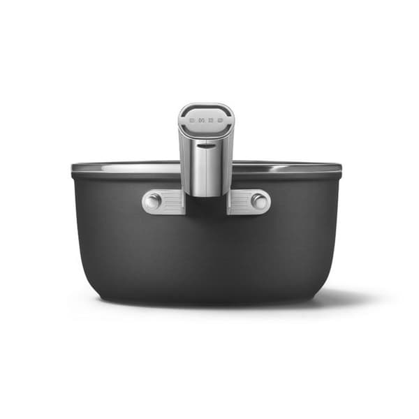Smeg Gryta svart matt 20cm + lock - SPF2012BLM