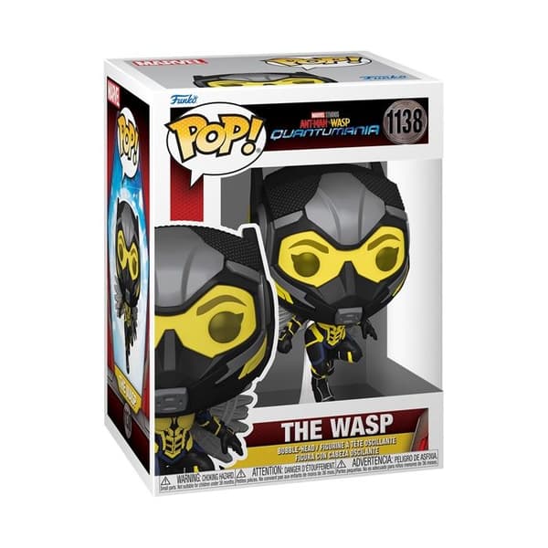 Figurinen - Funko - Vasp - Vit - Marvel - Pop!