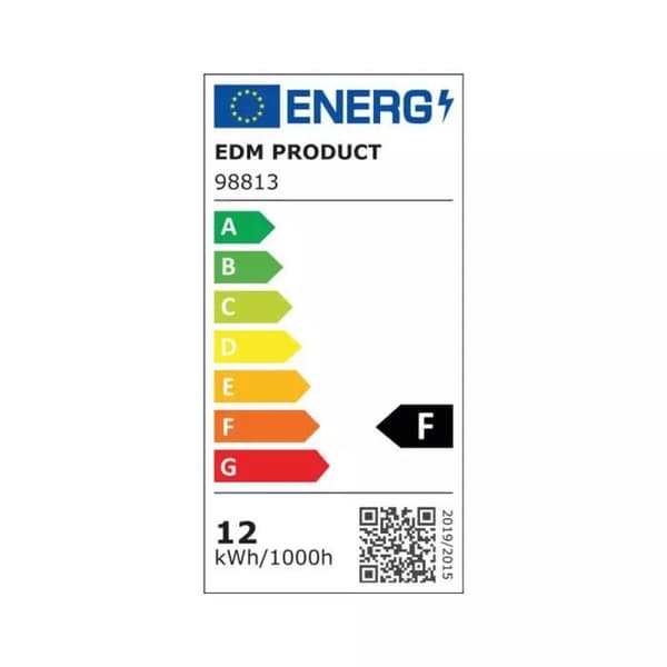 LED-lampa E27 12W Rund A60