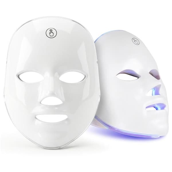 Marielle MML LED-mask för Ljusterapi – Professionell Ansiktsbehandling, Vit