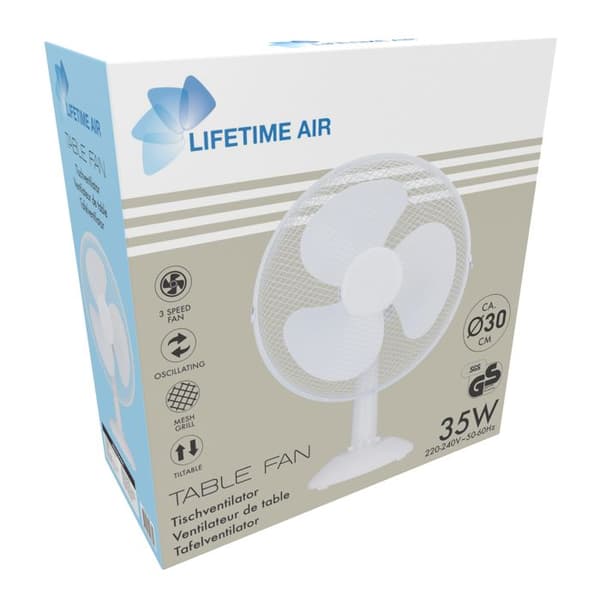 Livslång Luft Ventilator Vit
