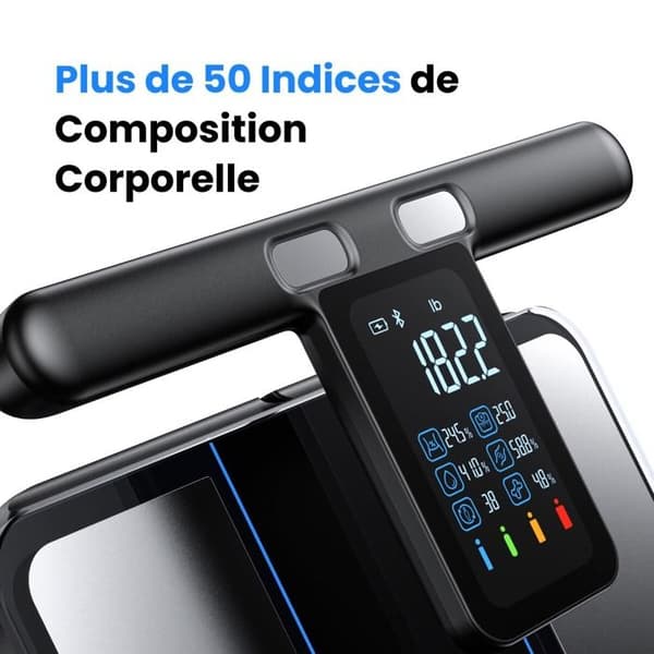 Pèse-personne Renpho Morphoscan MSC01 - Bluetooth - Svart