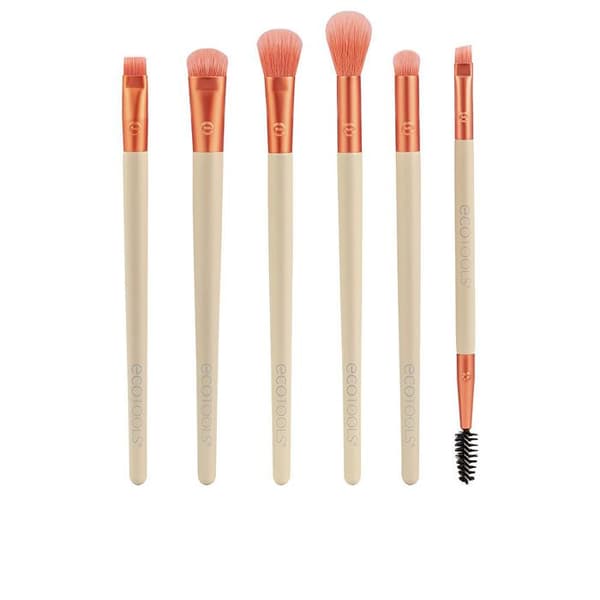 Ögonskuggspenselset - Elements Fire Fiery Eyes - 6 delar - Beige - Liner/Blending/Precision