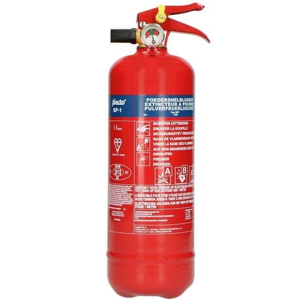 Pulverbrandsläckare 1 Kg