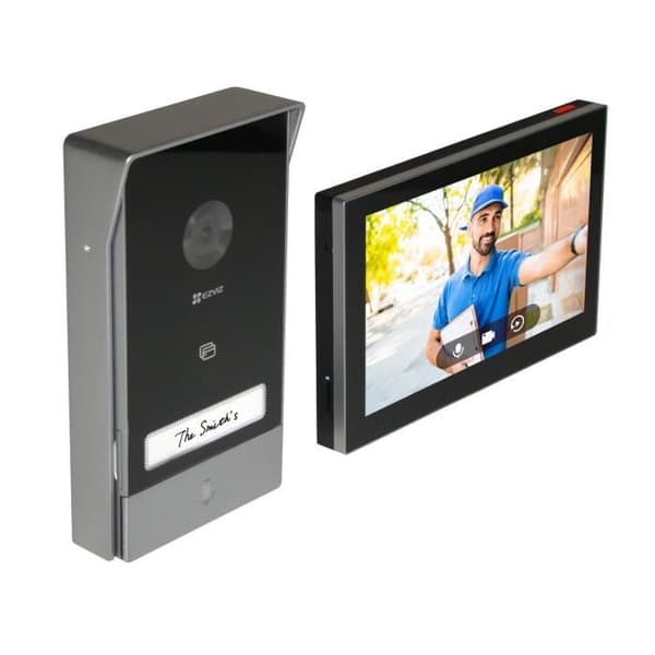Video intercom system - EZVIZ - HP7 - 2K upplösning - Night vision - Kabelanslutning