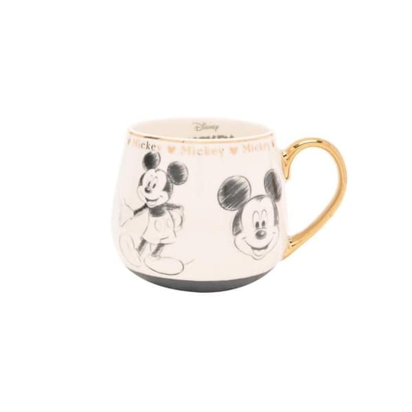 Mugg - DISNEY - Musse Pigg - 300 ml - Grå - Samlarobjekt premium