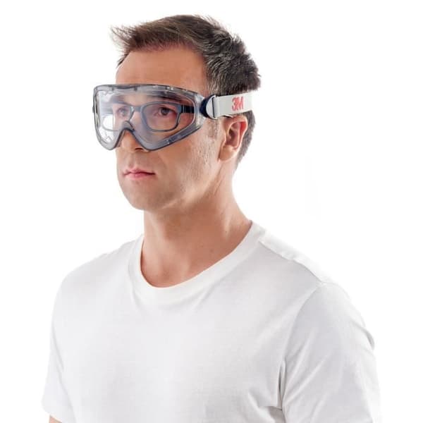 3M - Skyddsglasögon - Förseglad - Klar - Med band - UV 99,9 %