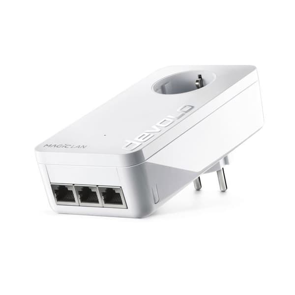 CPL-adapter - Devolo - Magic 2 LAN Triple - 2,4 Gbit/s - 3X RJ-45 - Modell 8502