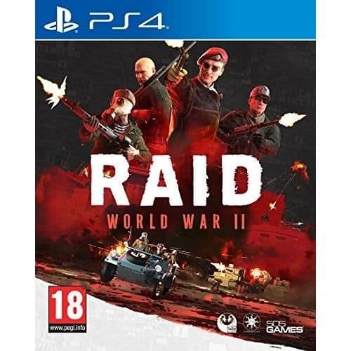 TV-spel - Focus Home Interactive - RAID: Andra världskriget - Shooting - FPS - 1-4 spelare - Blu-Ray