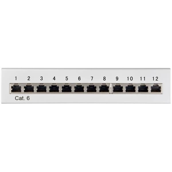 Wentronic nätverksutrustning, Cat 6, Grå