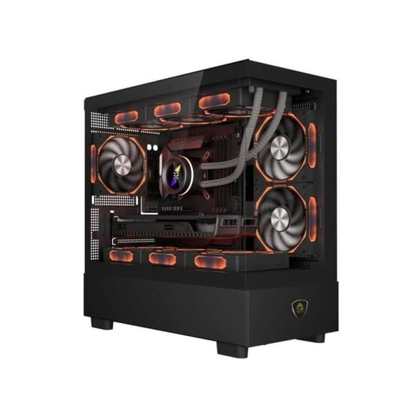 PC-chassi - KEEP OUT - XC-301 - Micro ATX/ITX - Svart - Fläkt 420mm