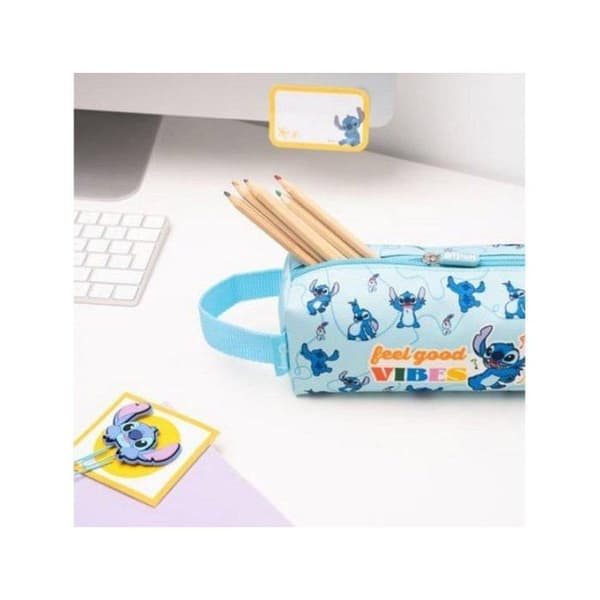 Rektangulär etui Disney Stitch Grupp Erik