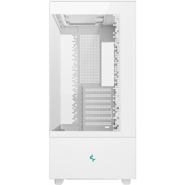 PC-chassi - DEEPCOOL - R-CH690-WHNNA0D-G-1 - Digital skärm - Mini-torn - Format Mini-ITX/Micro-ATX/ATX & Micro-ATX - Vit