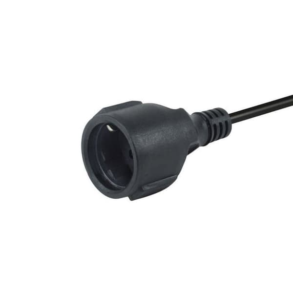 Strömkabel - Utrustning - Schuko till CEE7/3 - Svart - 3 m
