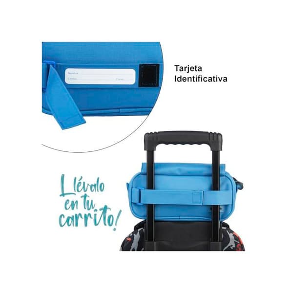 Bits och Bobs Väskor 23 Centimeter Blå (Azul) - Blå - i Polyester