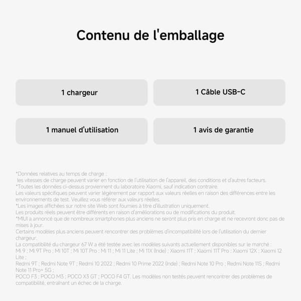XIAOMI 67w Hypercharge Combo Typ-A - Vit