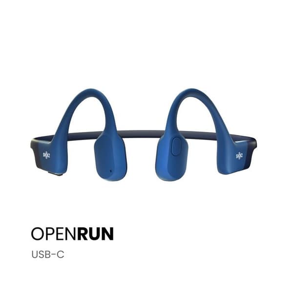 Hörlurar Shokz BENBONELED OPENRUN USB-C BLÅ