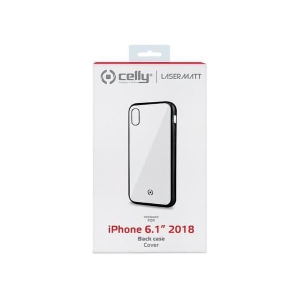Celly-LaserMat iPhone XR Svart