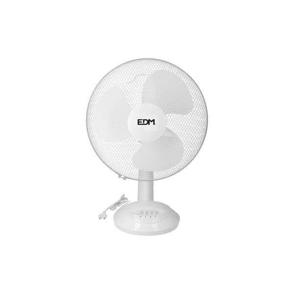 EDM 45W bordsfläkt - 40cm - Vit 33964