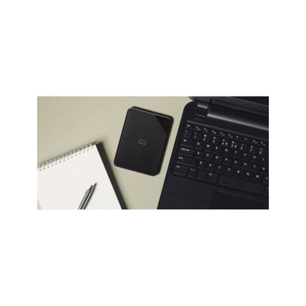 Extern hårddisk - WESTERN DIGITAL - Elements Portable SE - 2 TB - USB 3.0 - Svart