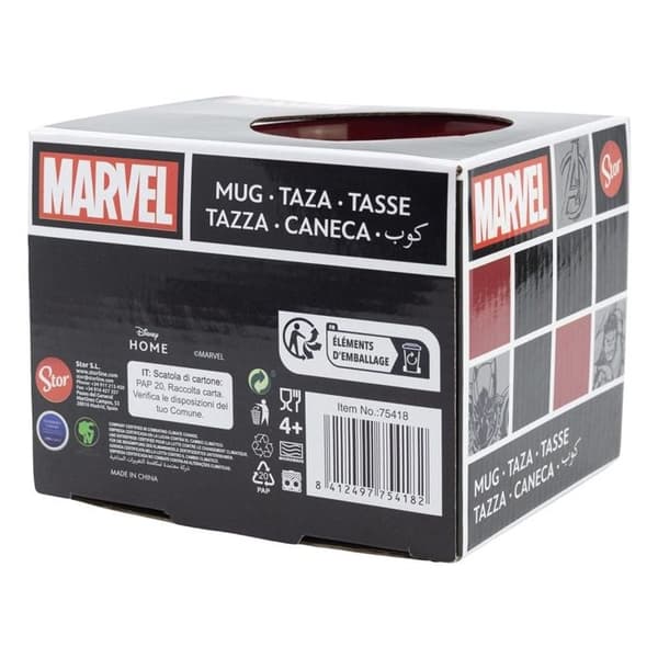 Stor - Marvel - Mugg Marvel Collage 380 ml