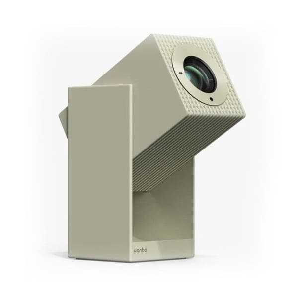 WANBO Cube 2 Pro - Bärbar projektor Full HD 500 lm, Android TV, grön