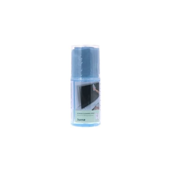 Skärmrengöring - HAMA - 200 ml - Mikrofiberduk - Strimmelfri - FSC-certifiering