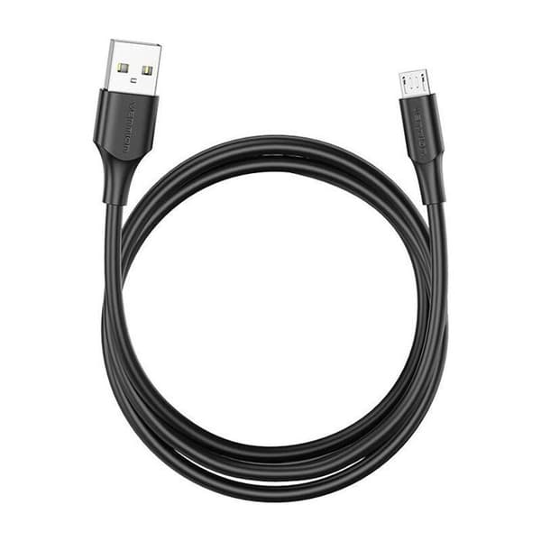 USB 2.0-kabel - VENTION - CTIBF - Micro USB - 2A - 1m - Svart