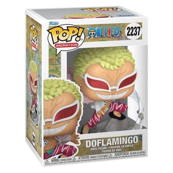 Funko - One Piece - Figurine POP! Doflamingo (Refresh) 9 cm