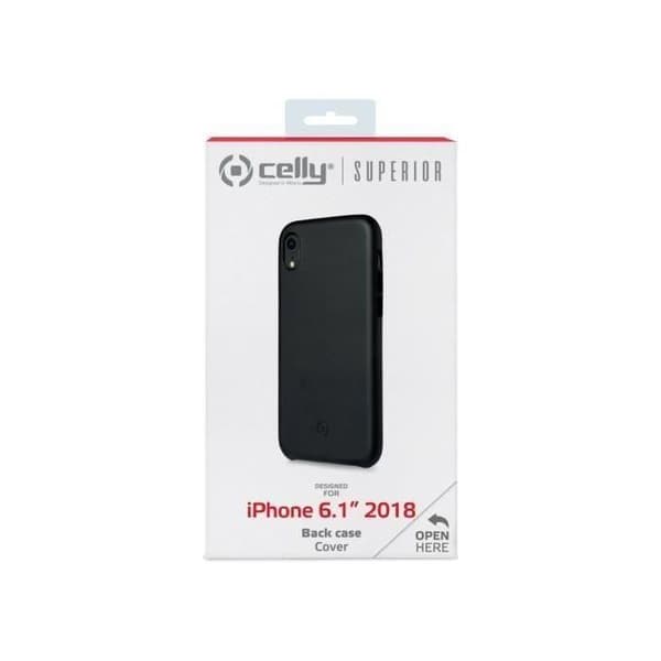 Celly-Superior iPhone XR Svart