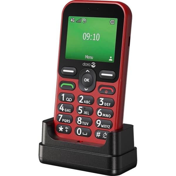 Doro Leva E10 2,4” 4G Nano SIM Röd