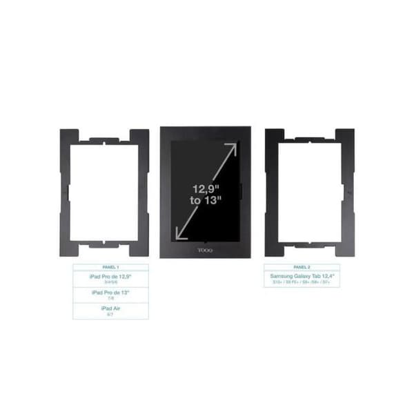 MARCO ANTIRROBO TABLET 12,4-13" SVART