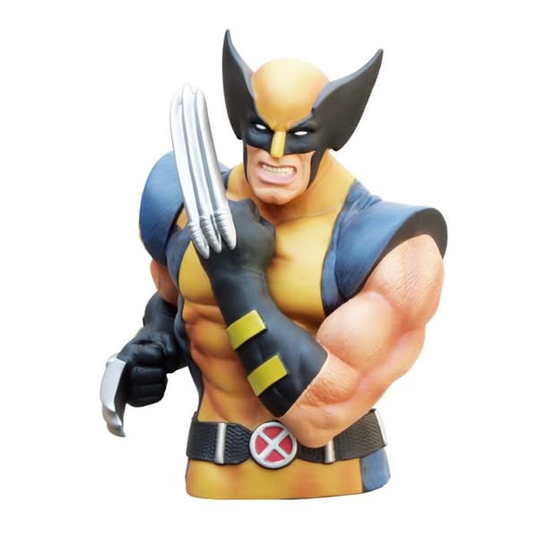 Buste Tirelire - MONOGRAM - Wolverine - PVC - 20cm - Gul - Mixte