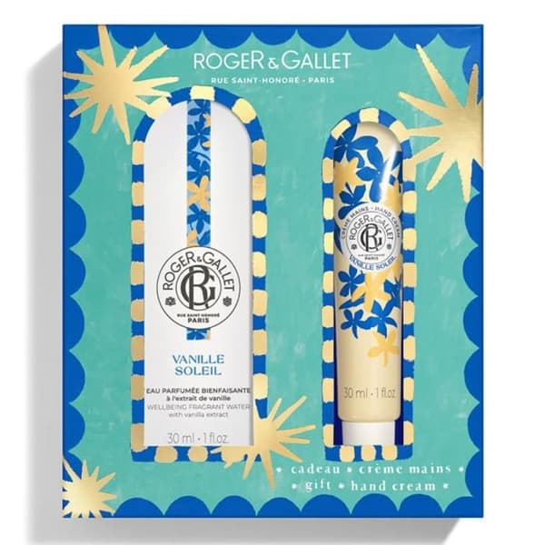 Roger Gallet Julset Eau Parfumée 30 ml + Handkräm 30 ml Vanilj Sol