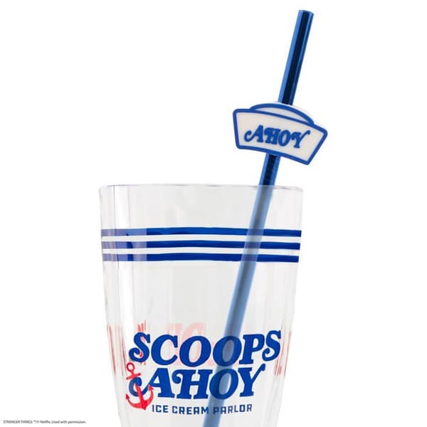 Set Glas för Milkshake Scoops Ahoy - Stranger Things