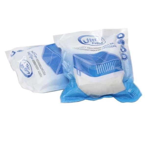 Fuktabsorber och påfyllning 400g