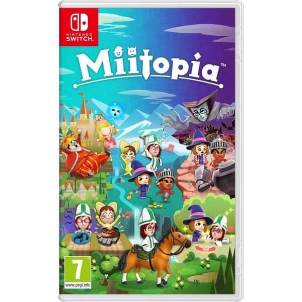 RPG-spel - NINTENDO - Miitopia - Anpassat äventyr - 1-4 spelare - PEGI 7